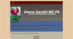 Desktop Screenshot of deenagandhimd.com